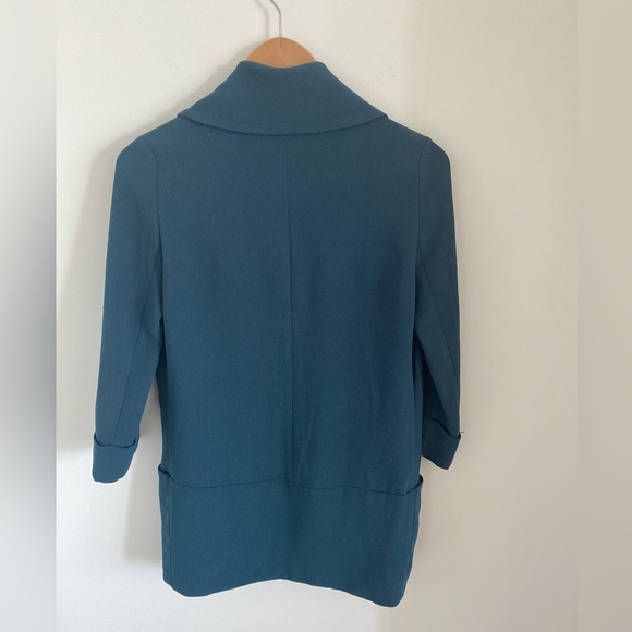Wilfred Women’s Open Blazer 3/4 Sleeves Sz zero Pockets - Picture 2 of 6